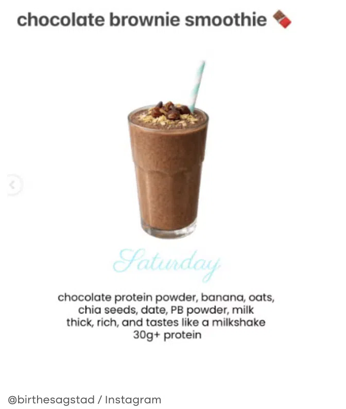 Chocolade milkshake